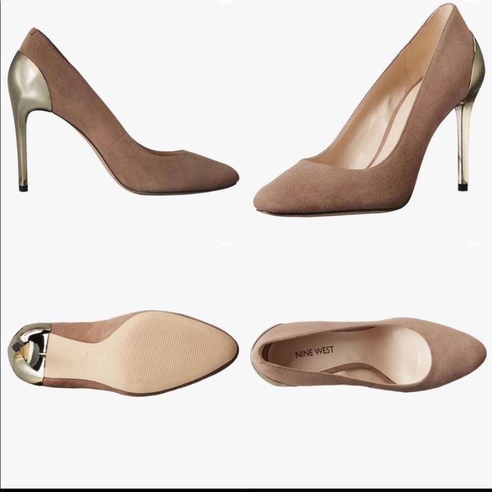 Nine West Women’s “Yellia” suede pump
